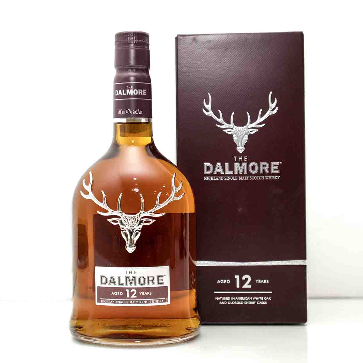 The Dalmore Single Highland Malt Scotch Whisky 12 year old 750ml - Station  Plaza Wine