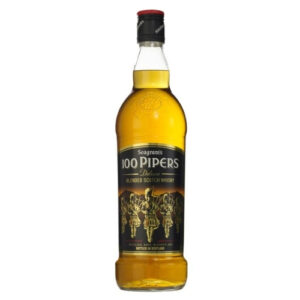 100 Pipers Blended Scotch Whiskey 750ml