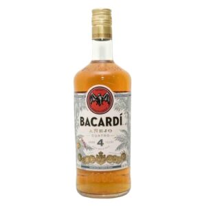 Bacardi Anejo Cuatro 4yrs Rum 750ml