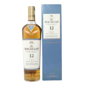 The Macallan Highland Single Malt Scotch 12yrs Whiskey 750ml